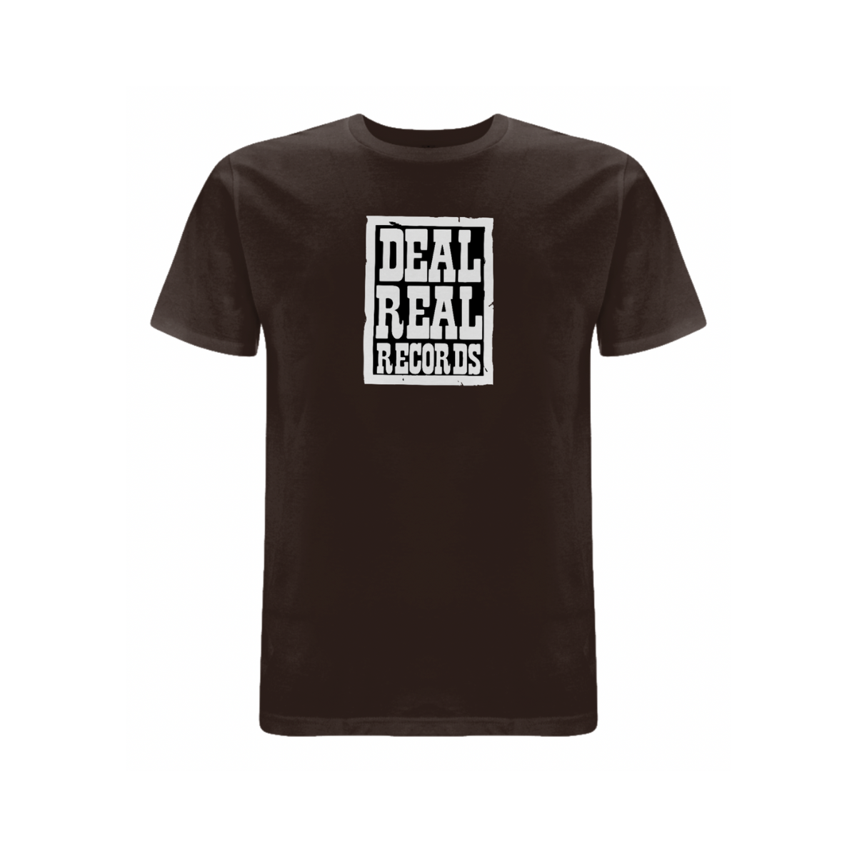 Handspun Records Deal Real Front Print T-Shirt