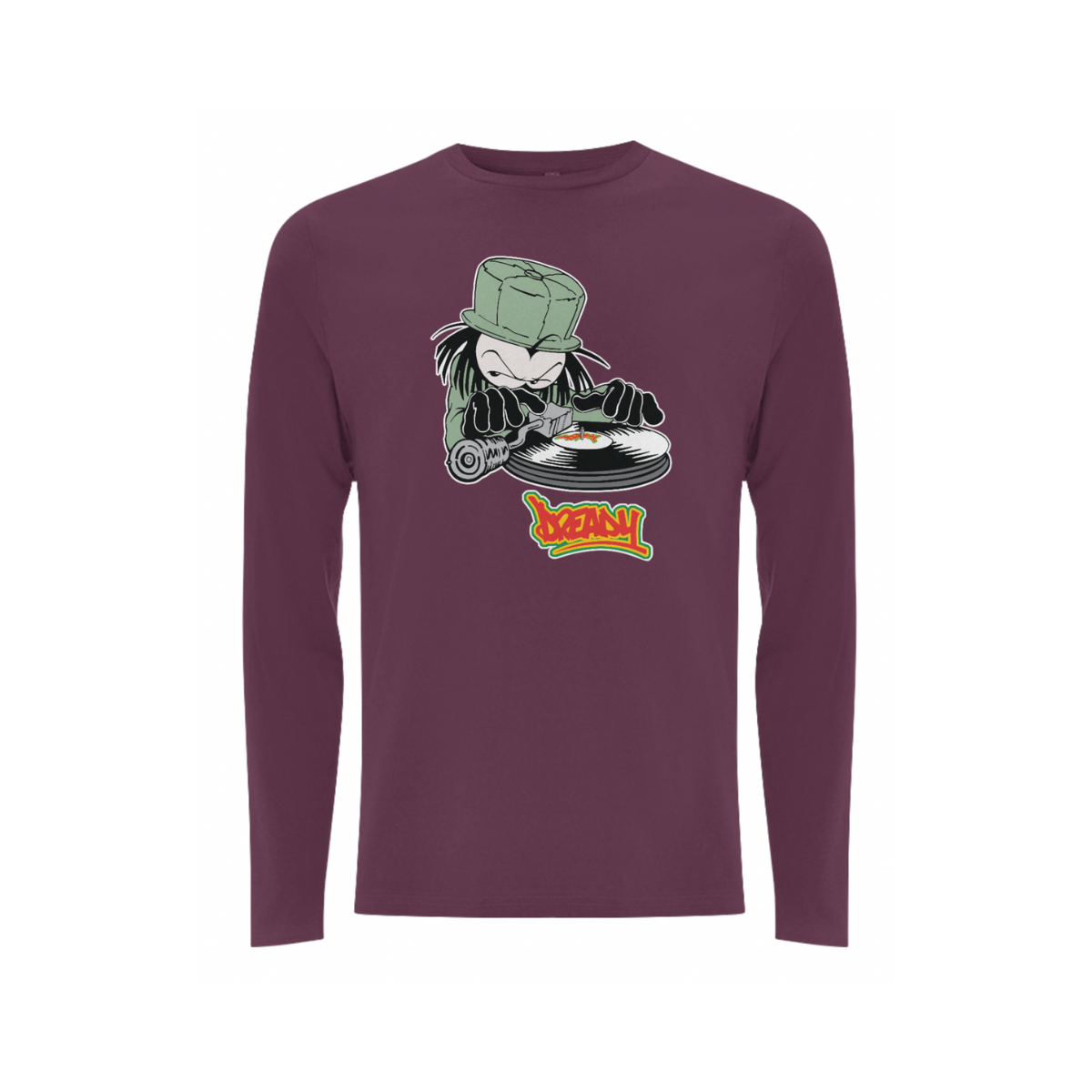 DJ DREADY Front Print Long Sleeve